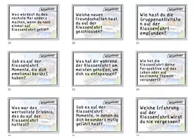 Vorschau - Spiele - Reflexion von Klassenfahrten - Gesprächsanlässe (Stop and Swap) - Seite 2