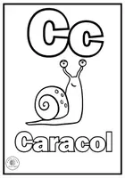 Vista previa - Manualidades / Dibujos para colorear - Lectoescritura: ABECEDARIO BLANCO Y NEGRO - página 3