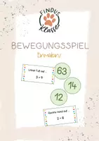 Vorschau - Spiele - Bewegungsspiel Einmaleins - Deckblatt