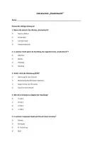 Vorschau - Test - Literaturtest zum Roman "Dunkelnacht" (mit Lösungen) - Deckblatt