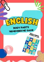 Vista previa - Juegos / Gamificación - Body Parts 'Remember Me' Game | Vocabulary - Portada