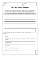Vorschau - Klassenarbeiten - Teste dein Wissen Satzglieder inklusive Lösung - Seite 2