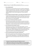 Vorschau - Arbeitsblätter - AB mit Fragen zum Thema "Muhammad Ali" + Lösungsblatt + Infografik - Seite 2