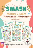 Vista previa - Juegos / Gamificación - "SMASH!" Juego para repasar Vocabulario - página 1