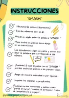 Vista previa - Juegos / Gamificación - "SMASH" Juego para repasar vocabulario FREEBIE - página 2