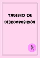 Vista previa - Unidades / Secuencias / Situaciones de Aprendizaje - Tablero Descomposición - @samu_prof - Portada