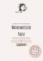 Vorschau - Spiele - Mathematische Pause: 3 gewinnt - Deckblatt