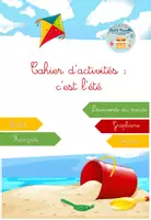 Aperçu - Feuilles d'exercices - Cahier d'activités : c'est l'été + offert les cartes de nomenclature été - Page 1