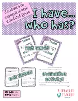 Vista previa - Juegos / Gamificación - Decimals in expanded and standard form game I have... who has... - Portada