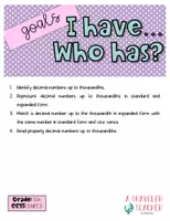 Vista previa - Juegos / Gamificación - Decimals in expanded and standard form game I have... who has... - página 2
