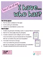 Vista previa - Juegos / Gamificación - Decimals in expanded and standard form game I have... who has... - página 3