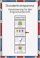 Vorschau - Bildkarten - Stundentransparenz für den Englischunterricht - Deckblatt