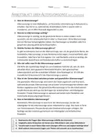 Vorschau - Arbeitsblätter - AB mit Fragen zum Thema "Altersvorsorge" + Lösungsblatt - Seite 1