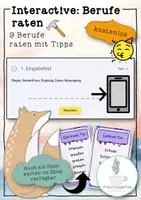 Vorschau - Spiele - PAKET Berufe A-Z & Arbeitswelt Begriffe erklären und raten Spiel "Sag es nicht" FrauCuppaTea - Seite 3