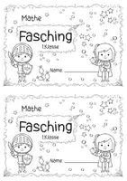 Vorschau - Arbeitsblätter - Karneval & Fasching I Übungsheft I Mathe & Deutsch I Klasse 1 - Seite 2