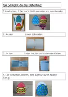 Vorschau - Arbeitsblätter - Ostertüte basteln – Bastelvorlagen für Ostern | Ostergeschenk für Grundschule & Kita - Seite 2