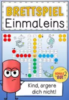 Vorschau - Arbeitsblätter - EINMALEINS Spiel Ärgere dich nicht / Mathe / Freiarbeit - Deckblatt