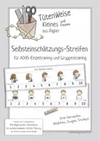 Vorschau - Fördermaterial/Inklusion - Selbsteinschätzungs-Streifen für ADHS-Einzeltraining und -Gruppentraining - Deckblatt
