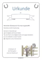 Vorschau - Arbeitsblätter - Urkunden für ADHS-Einzeltraining und -Gruppentraining in der Reittherapie - Seite 2