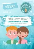 Vorschau - Test - Lektürekontrolle "Ben liebt Anna" - Deckblatt