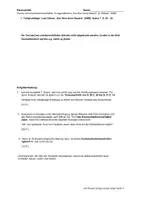 Vorschau - Klassenarbeiten - Klassenarbeit inkl. EWH Kommunikationsanalyse - Deckblatt