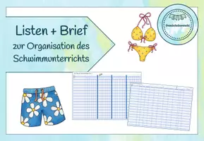 Vorschau - Stundenentwürfe - Materialpaket für den Schwimmunterricht - Seite 1