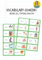 Vorschau - Spiele - "Being ill" vocabulary Domino game - ready to use - Deckblatt