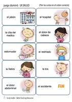 Aperçu - Jeux - la salud dominó jeu Espagnol - Page 3