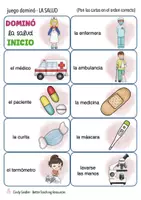 Vista previa - Juegos / Gamificación - la salud dominó para la primaria español - página 1
