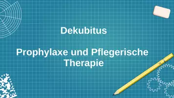 Vorschau - Präsentationen/Tafelbilder - Materialpaket Expertenstandard Dekubitus - Deckblatt