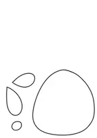 Vorschau - Mal- und Bastelvorlagen - Ostern: Osterhasen Dekoration - Seite 1