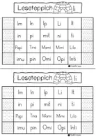 Vorschau - Arbeitsblätter - Leseteppiche zur Leseförderung Klasse 1 - Seite 3