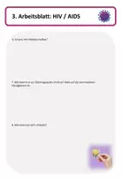 Vorschau - Arbeitsblätter - Arbeitsblätter HIV Virus / AIDS - Seite 3