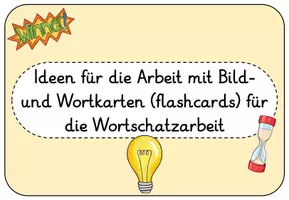 Vorschau - Spiele - Warm ups & Wortschatzspiele für den Englischunterricht mit Bild- und Wortkarten - Seite 1