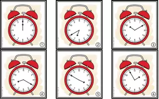 Vorschau - Arbeitsblätter - Telling the Time - Find it! Write it! - Seite 2