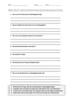 Vorschau - Arbeitsblätter - AB mit Fragen zum Thema "Amerikanischer Unabhängigkeitskrieg" + Lösungsblatt + Infografik - Deckblatt