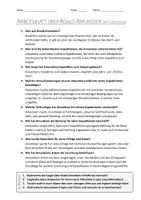 Vorschau - Arbeitsblätter - AB mit Fragen zum Thema "Roald Amundsen" + Lösungsblatt - Seite 1