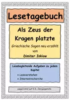 Vorschau - Arbeitsblätter - Materialpaket: Lesetagebücher "Die Abenteuer des Odysseus" + "Als Zeus der Kragen platzte" - Deckblatt