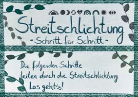 Vorschau - Merkblätter - Streitschlichtung mit Rollentausch - Seite 1