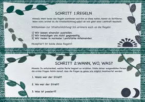 Vorschau - Merkblätter - Streitschlichtung mit Rollentausch - Seite 2
