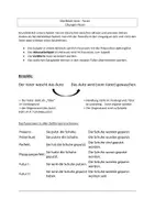Vorschau - Arbeitsblätter - Übungen - Aktiv/ Passiv - Deckblatt