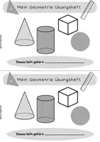 Vorschau - Arbeitsblätter - Geometrie Übungsheft Mathematik - Seite 1
