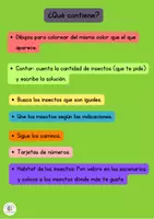 Vista previa - Juegos / Gamificación - CUADERNO DE ACTIVIDADES SOBRE LOS INSECTOS - página 2