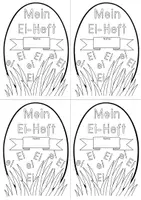 Vorschau - Arbeitsblätter - Ei Heft Buchstabeneinführung - Seite 3