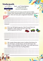 Vorschau - Arbeitsblätter - Mathe-Grundschule-Sach- und Textaufgaben-Zahlenraum 100-#1 - Seite 3