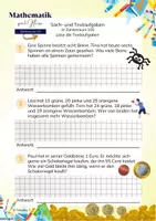 Vorschau - Arbeitsblätter - Mathe-Grundschule-Sach- und Textaufgaben-Zahlenraum 100-#3 - Seite 2