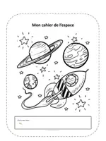 Aperçu - Préparation de séance / Séance complète - Cahier passe-temps Espace - Page de couverture