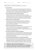 Vorschau - Arbeitsblätter - AB mit Fragen zum Thema "Anarchie" + Lösungsblatt + Infografik - Seite 1