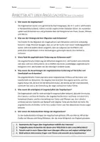 Vorschau - Arbeitsblätter - AB mit Fragen zum Thema "Angelsachsen" + Lösungsblatt - Seite 1