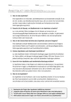 Vorschau - Arbeitsblätter - AB mit Fragen zum Thema "Apotheke" + Lösungsblatt + Mindmap + Infografik - Seite 3